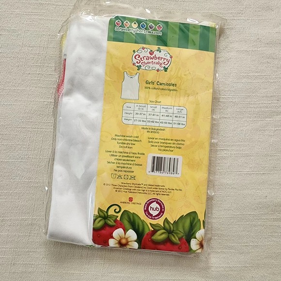 Older Strawberry Shortcake 2-pack Tank Tops 4t - Picture 4 of 8
